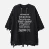 Concert Outfit Chain Decorated Oversized T-Shirt