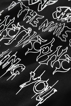 Concert Outfit Chain Decorated Oversized T-Shirt