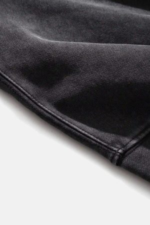 Concert Outfit Character Portrait Old Hip-Hop Loose Worn Hoodie