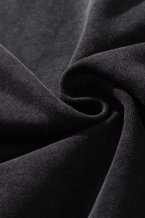 Concert Outfit Character Portrait Old Hip-Hop Loose Worn Hoodie