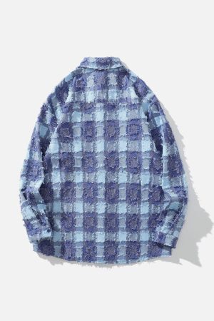 Concert Outfit Check Raw Long-Sleeved Shirt