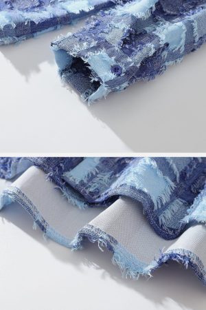 Concert Outfit Check Raw Long-Sleeved Shirt