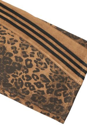 Concert Outfit Cheetah Print Suede Pants