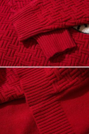 Concert Outfit Christmas Socks and Rabbit Print Sweater