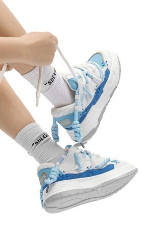 Concert Outfit Chunky Rope Shoes