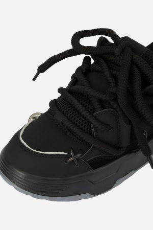 Concert Outfit Chunky Rope Shoes