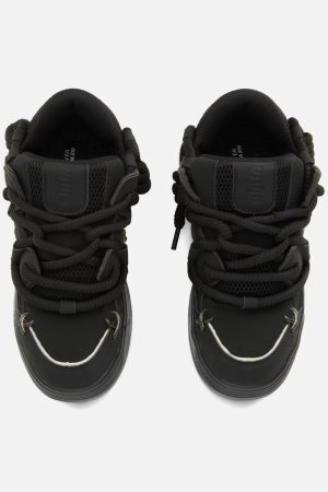 Concert Outfit Chunky Rope Shoes