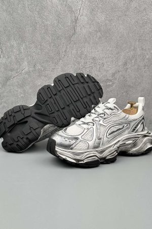 Concert Outfit Chunky Sole Breathable Running Sneakers