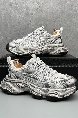 Concert Outfit Chunky Sole Breathable Running Sneakers