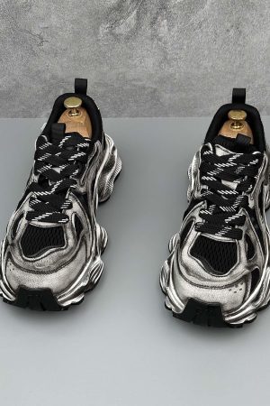 Concert Outfit Chunky Sole Breathable Running Sneakers