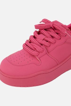 Concert Outfit Chunky Sole Street Rap Sneakers