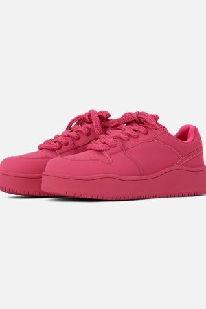 Concert Outfit Chunky Sole Street Rap Sneakers