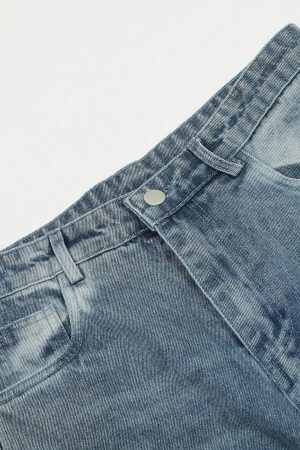 Concert Outfit Circle Cut-Out Jeans