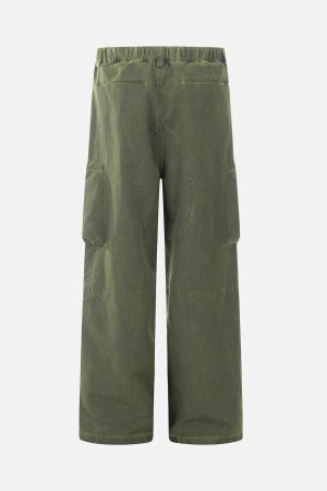 Concert Outfit Classic Multi-Pocket Cargo Pants