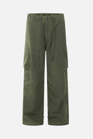 Concert Outfit Classic Multi-Pocket Cargo Pants