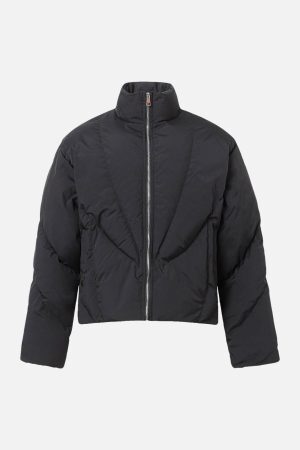 Concert Outfit Classic Stand Collar Puffer Jacket