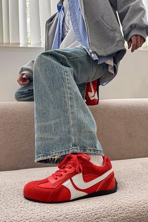 Concert Outfit Classic Suede Low Top Sneakers