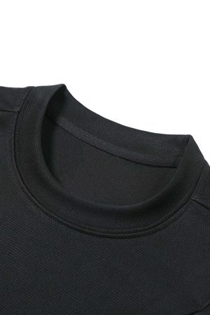 Concert Outfit Classic Tailoring Pleated T-Shirt