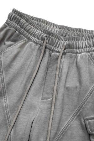 Concert Outfit Classic Velour Cargo Shorts