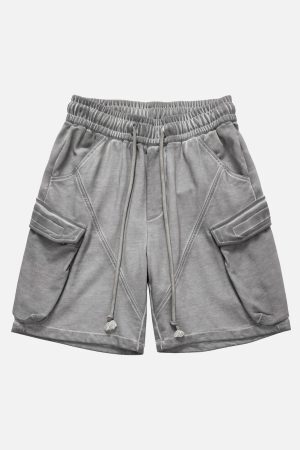 Concert Outfit Classic Velour Cargo Shorts