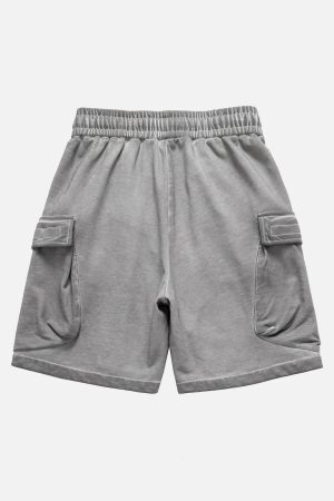 Concert Outfit Classic Velour Cargo Shorts