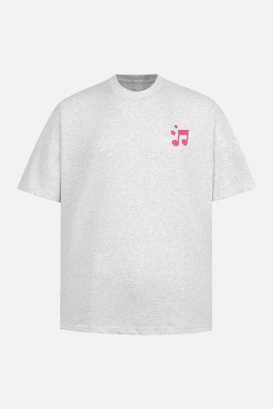 Concert Outfit Cleanfit Music Graphic T-Shirt