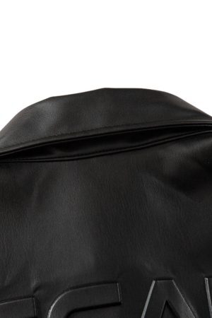 Concert Outfit Cleanfit Short-Sleeve PU Leather Shirt