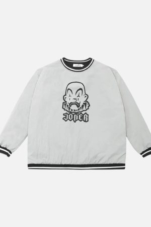 Concert Outfit Clown Print Sweatshirt