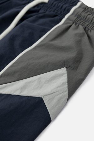 Concert Outfit Color Blocking Athleisure Shorts