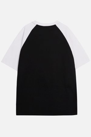 Concert Outfit Color Blocking Deconstruct Star Tee