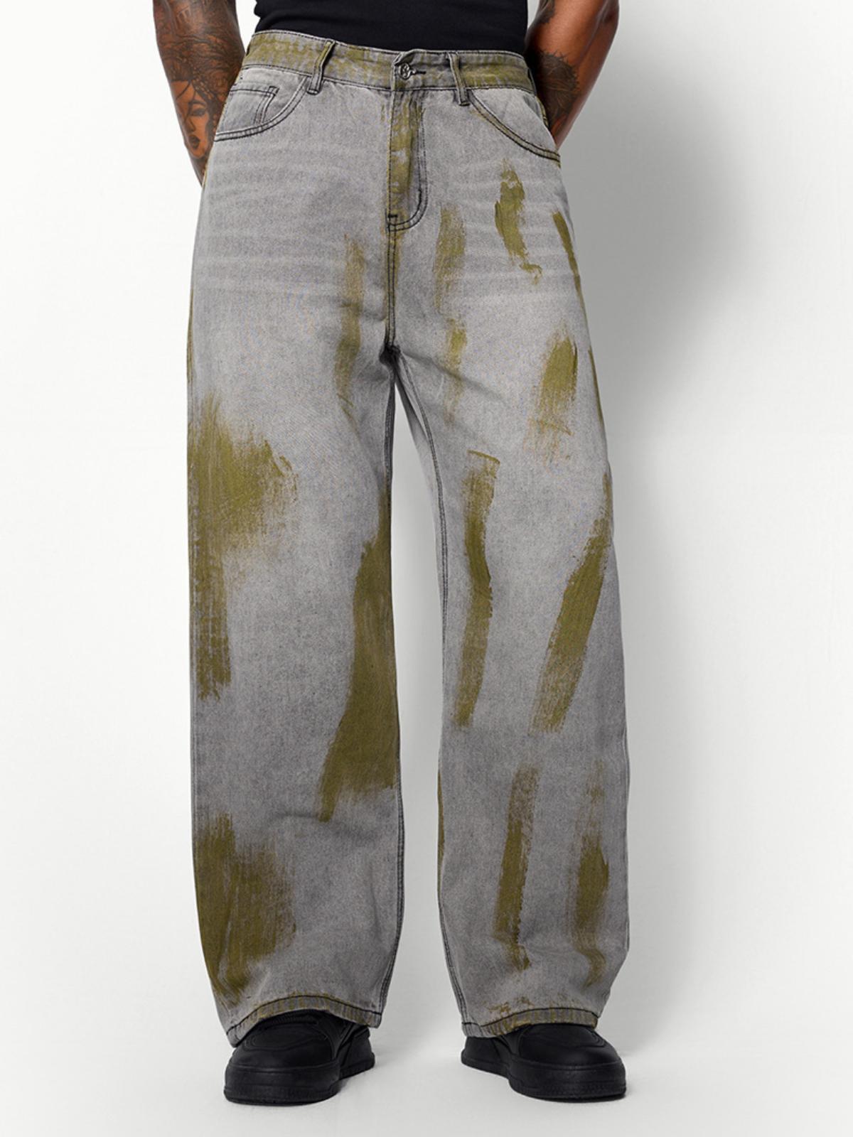 Concert Outfit Color Blocking Loose Jeans Concert Outfit Color Blocking Loose Jeans