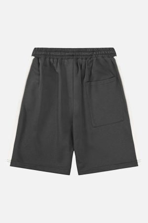 Concert Outfit Color-Coded Printed Casual Shorts