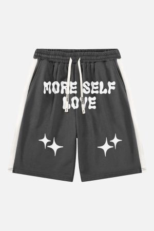 Concert Outfit Color-Coded Printed Casual Shorts