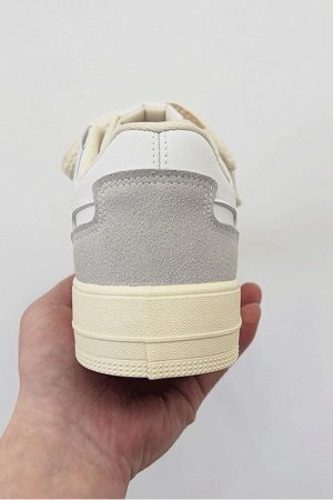 Concert Outfit Colorblock Rope Trim Skate Shoes