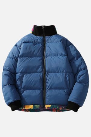 Concert Outfit Colorful Animal Reversible Jacket