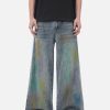 Concert Outfit Colorful Graffiti Jeans