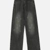 Concert Outfit Colorful Star Loose Jeans