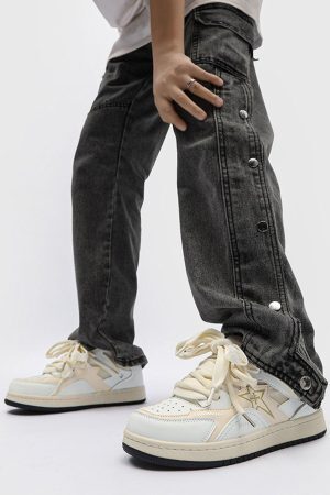 Concert Outfit Comfortable Casual Pentagram Couple Shoes