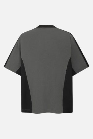 Concert Outfit Contrast Color Short Sleeve T-Shirt