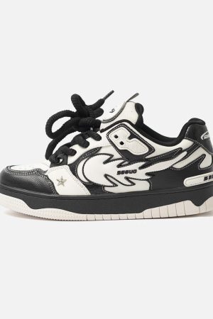 Concert Outfit Contrast Color Star Chucky Sneakers