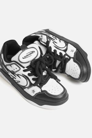 Concert Outfit Contrast Color Star Chucky Sneakers