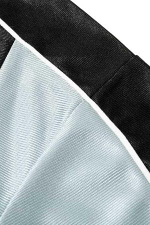 Concert Outfit Contrast Stitching Letter Jersey T-Shirt