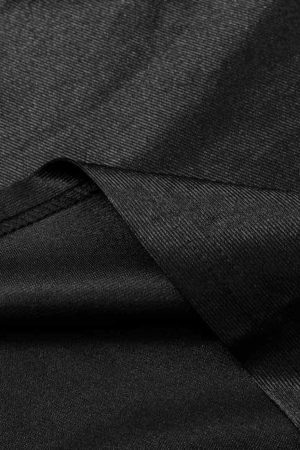 Concert Outfit Contrast Stitching Letter Jersey T-Shirt