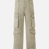 Concert Outfit Cotton Multi Pocket Cargo Pants