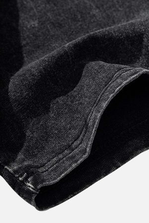 Concert Outfit Creative Fun Big Tongue Print T-Shirt