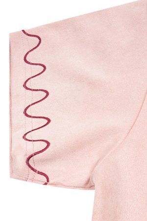 Concert Outfit Cross and Wave Print T-Shirt