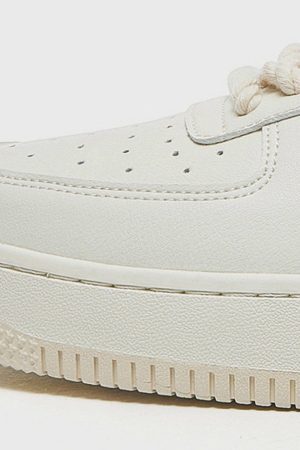 Concert Outfit Cross Graphic Chain Design Raw Edge Casual Shoes