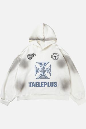 Concert Outfit Cross Graphic Hoodie