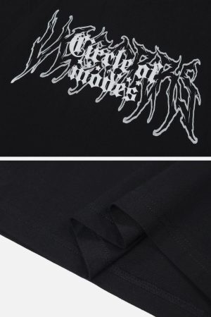 Concert Outfit Cupid Plaid Print Tee