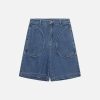 Concert Outfit Curved Pockets Jorts